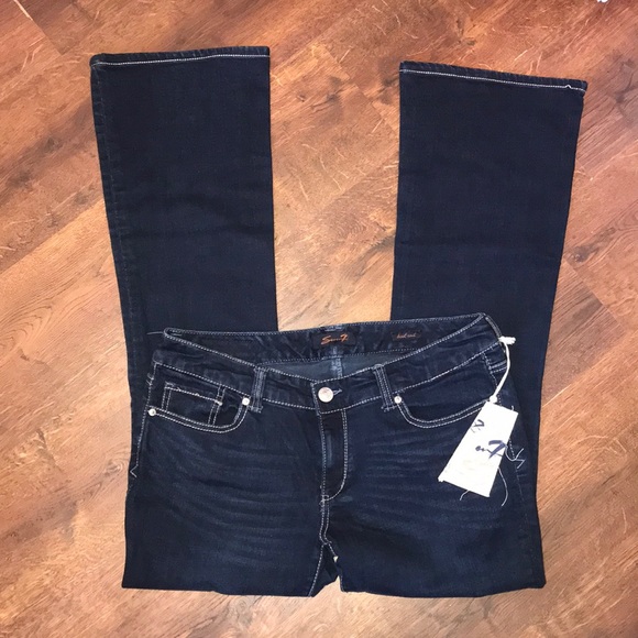 NWT SEVEN7 Dark Washed Denim Jeans - Picture 2 of 7